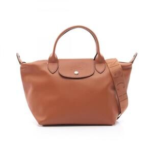 LONGCHAMP Brown Leather Bag